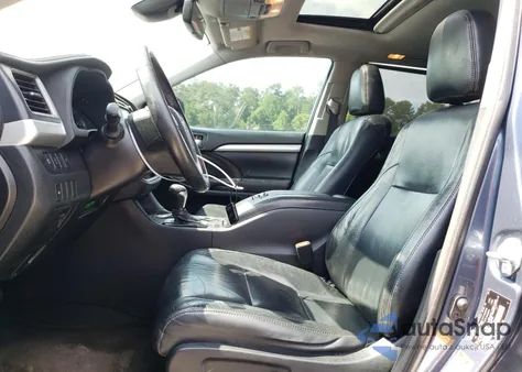 2018 Toyota Highlander Se from USA, damaged, VIN 5TDKZRFH3JS284447